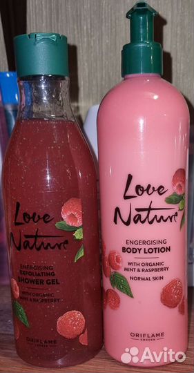 Набор молочко и гель скраб