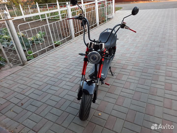 Электроскутер wild wheel white siberia