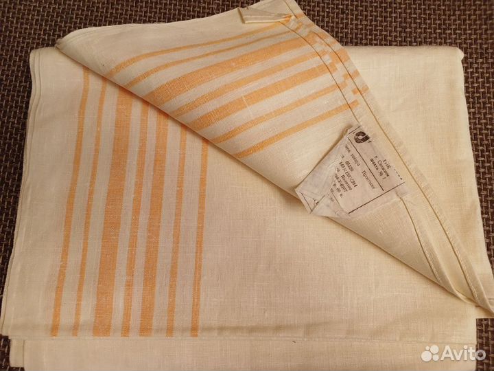 Простыня полуторная СССР новая. 1973 год