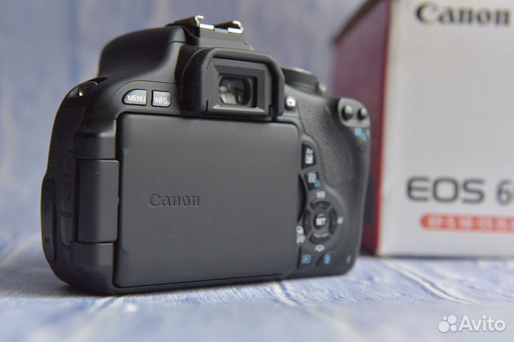 Canon 600D body 8тыс. кадров коробочный