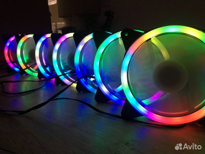 RGB Кулер вентилятор для пк 120