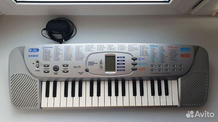 Синтезатор casio SA 75