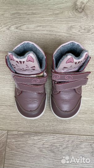 Ботинки демисезонные для девочки 22 размер Котофей