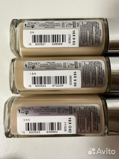 L'oréal paris крем для лица тушь тональный крем