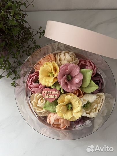 Зефирные букеты на День матери