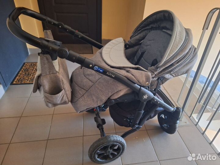 Коляска 2 в 1 adamex alpina