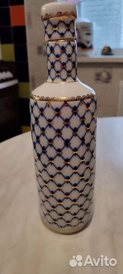 Графин кобальтовая сетка