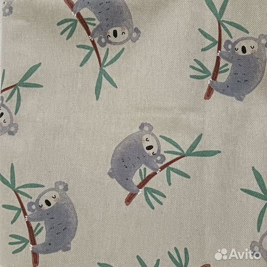 Ткани, отрезы, хлопок, лен, вискоза