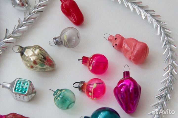 Украшения на ёлку-малютку