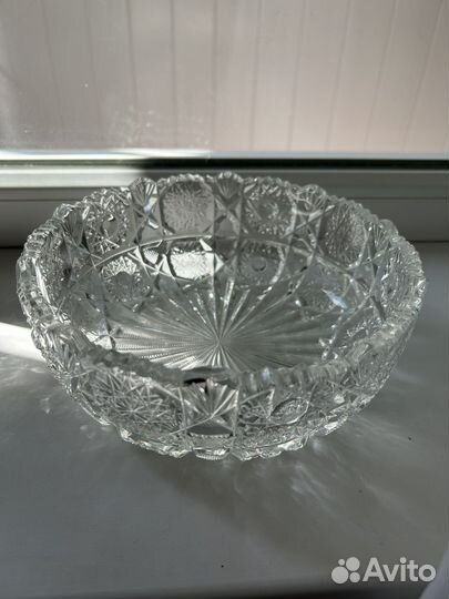 Ваза хрустальная СССР