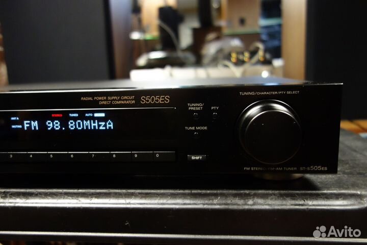 Sony ST-S505ES радио тюнер RDS, Japan, 1993 год