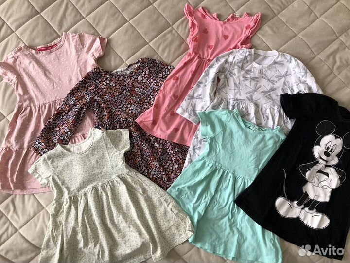 Одежда на девочку 98-104 пакетом