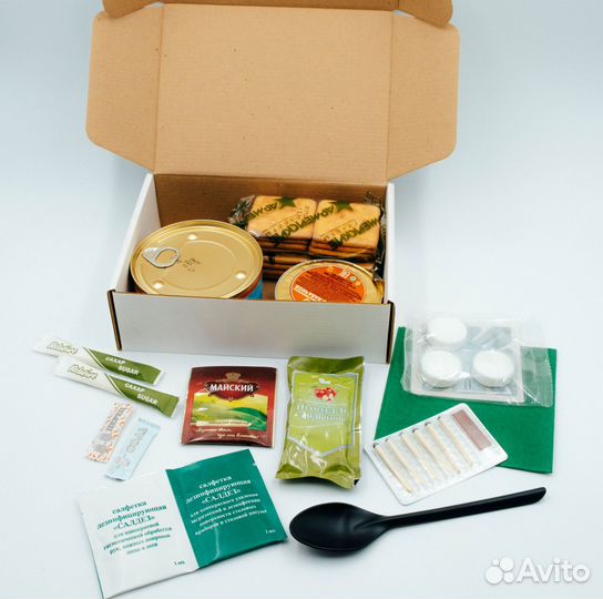 Сухой паек разовый халяльный Буре 0.7 кг. Меню 1