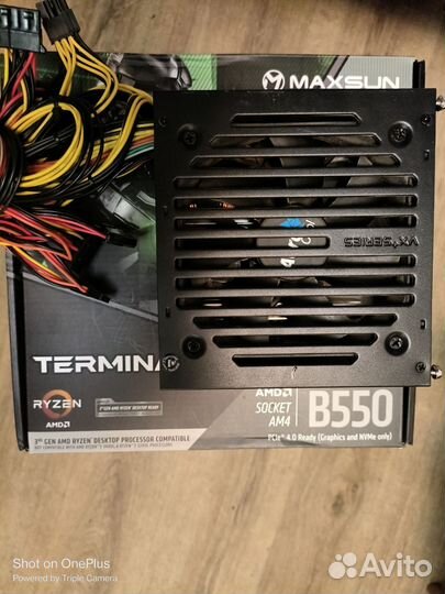 Блок питания aerocool vx plus 800w