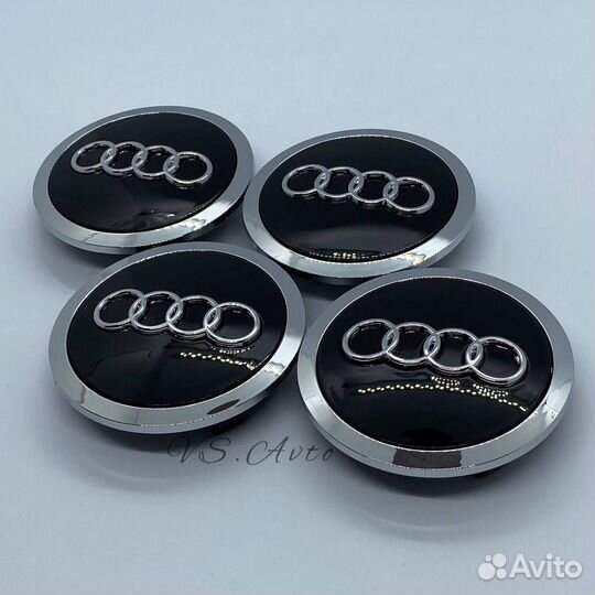 Колпачки на литые диски(заглушки) Audi D68.5/53