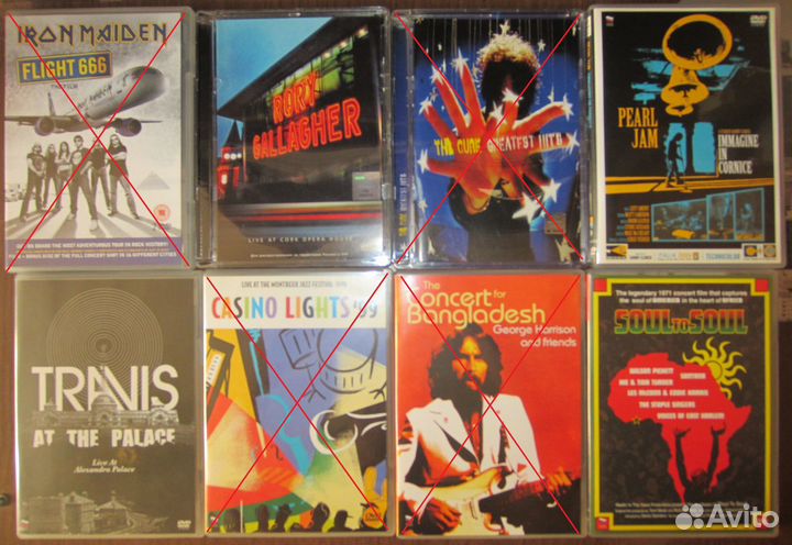 Концерты, фильмы DVD (III часть)