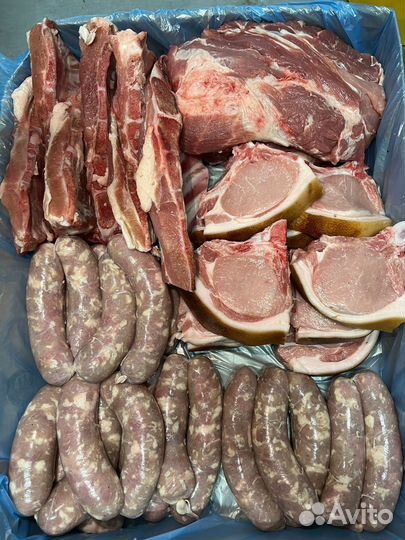 Мясной набор для шашлыка. Мясо свинина