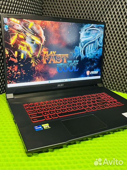 Игровой ноутбук MSI i7-11800h/RTX-3060