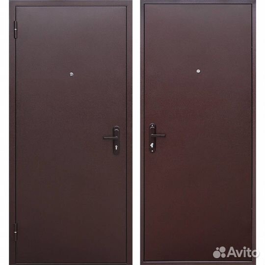 Дверь входная метал. 960 * 2050 Левая / Правая