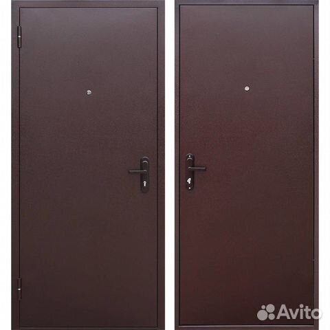 Дверь входная метал. 960 * 2050 Левая / Правая