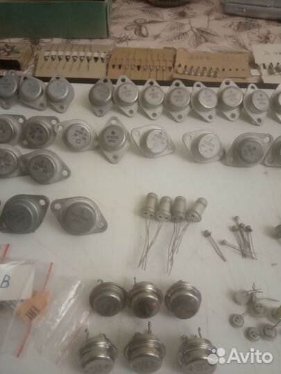 Радиодетали СССР новые