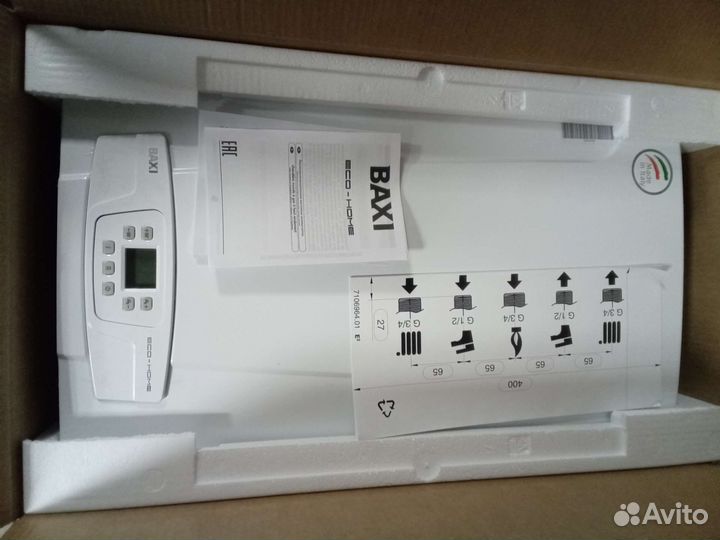 Газовый котел baxi Ecohome/Eco4S 24F новый