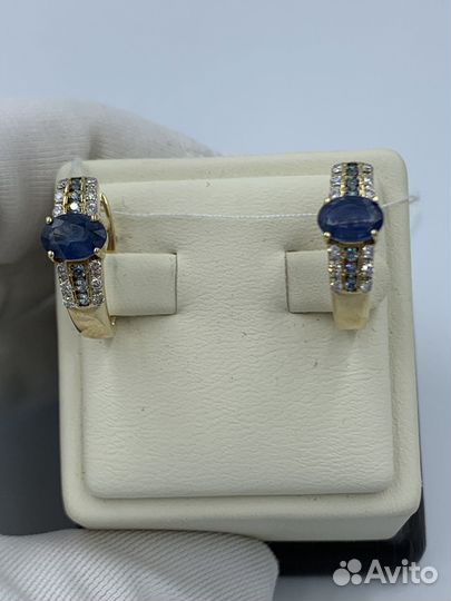 Золотые серьги