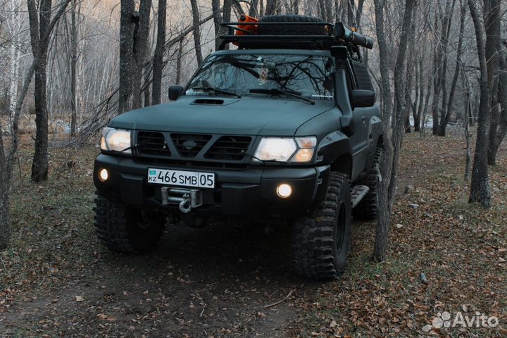 Расширители арок torbik для Nissan Patrol Y61 (3 д