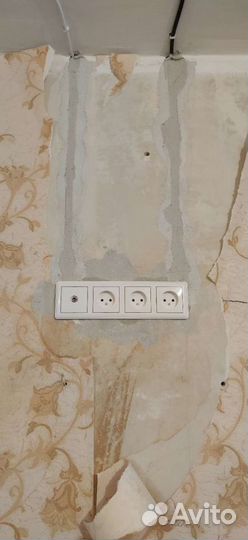 Услуги электрика. Ремонт-монтаж. Розетки. Проводка