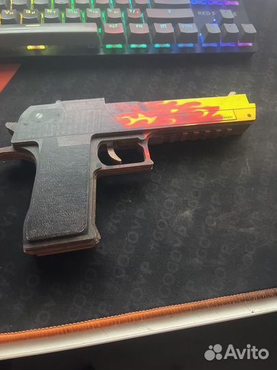 Пистолет desert eagle деревянный