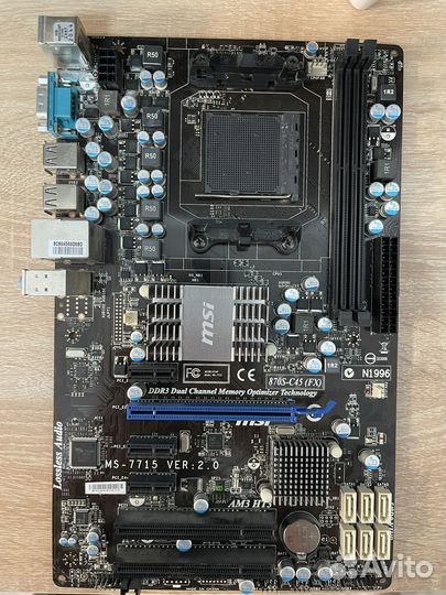 Материнская плата MSI-870S-C45