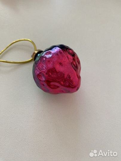 Стеклянные елочные игрушки СССР