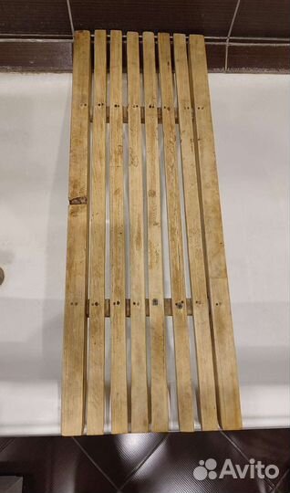 Подставка деревянная на ванну б/у