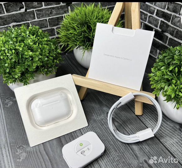 Airpods pro 2 premium с регулировкой громкости