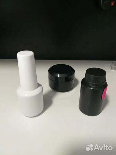 Камуфлирующий гель, база, топ без липкого слоя