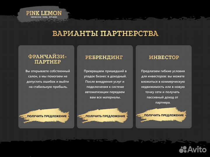 Франшиза студии красоты