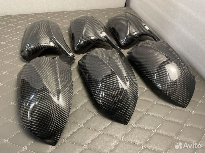 Накладки зеркал карбон BMW G01 G02 G05 G06
