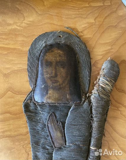 Ангел Хранитель в шитье 18 век