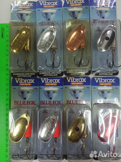 Блесна вертушка Blue Fox Original Vibrax