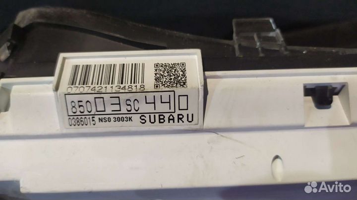 Щиток приборов subaru forester