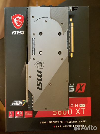 Видеокарта MSI rx 5600xt