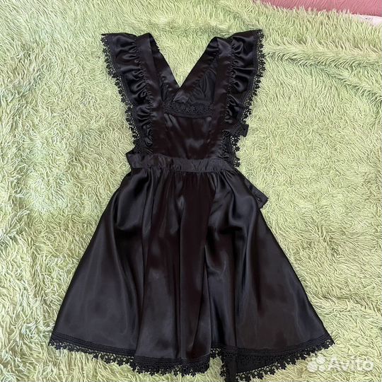 2 черных фартука 134-146