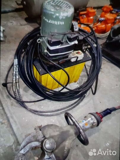 Маслостанция + гидроножницы (edilgrappa F1700N + м