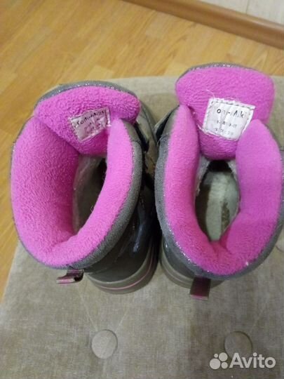 Сапоги зимние для девочки