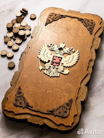 Нарды деревянные