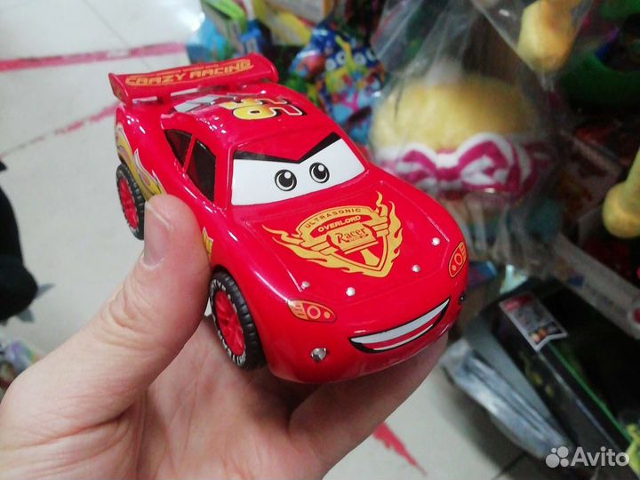 Машинка Молния маквин металлическая