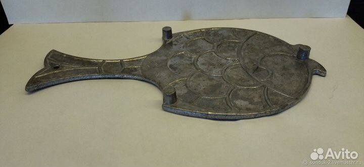 Подставка под горячее. рыбка металл, СССР