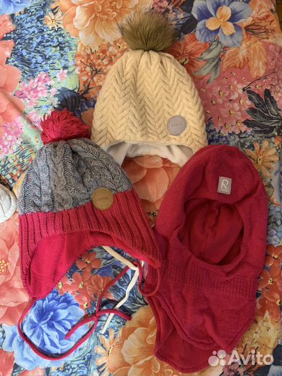 Шапка шлем reima зимняя