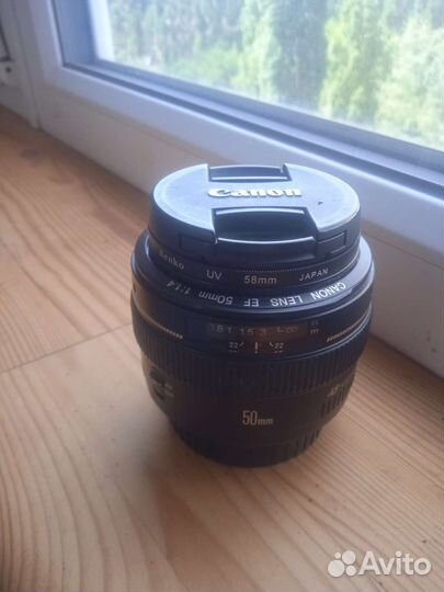 Объектив портретный Canon EF 50mm f/1.4 USM