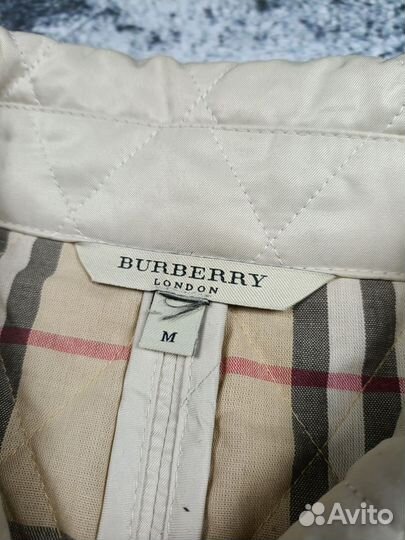 Стёганая куртка Burberry vintage